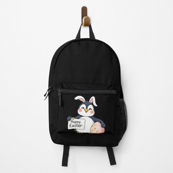 Item preview, Funny Happy Easter Penguin with Easter Bunny Ears designed and sold by Getup-clothing.