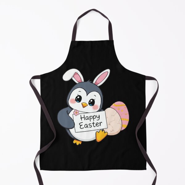Item preview, Funny Happy Easter Penguin with Easter Bunny Ears designed and sold by Getup-clothing.