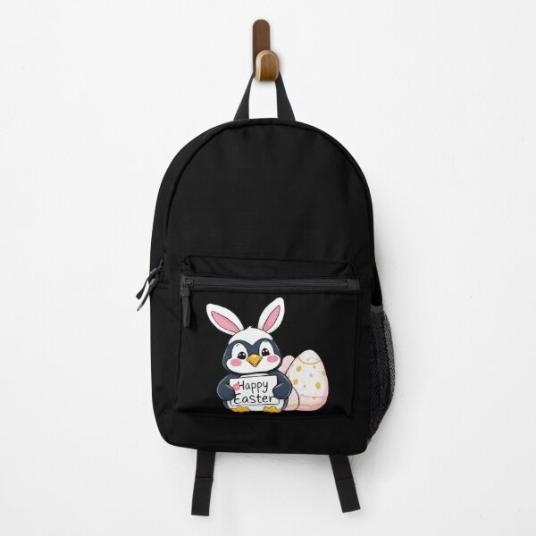 Item preview, Funny Happy Easter Penguin with Easter Bunny Ears designed and sold by Getup-clothing.
