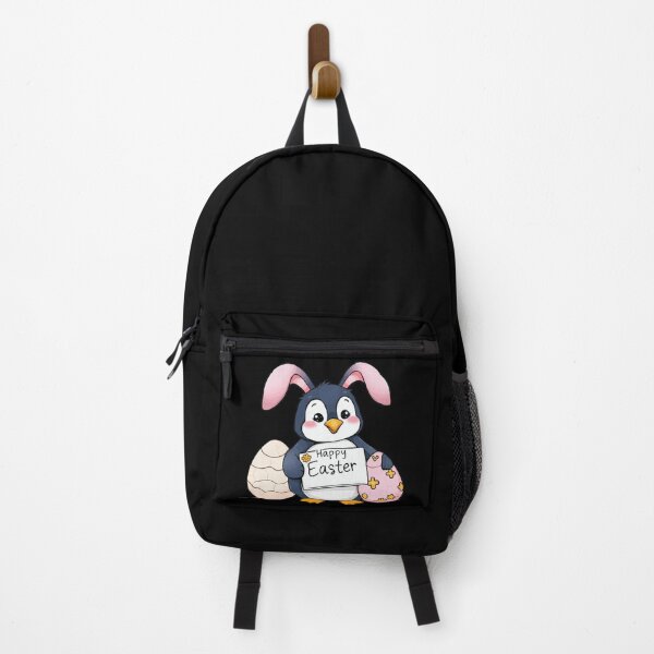 Item preview, Funny Happy Easter Penguin with Easter Bunny Ears designed and sold by Getup-clothing.