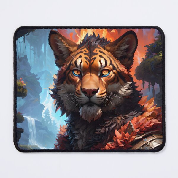 Item preview, Cosmic Tiger Warrior designed and sold by CattoriHanzo.