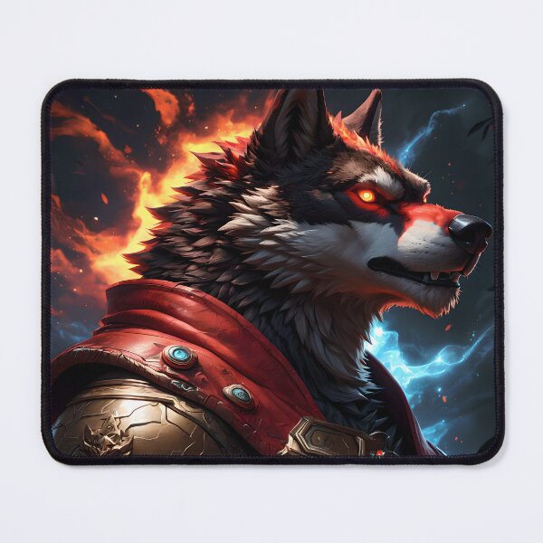Item preview, Fiery Wolf Warrior designed and sold by CattoriHanzo.