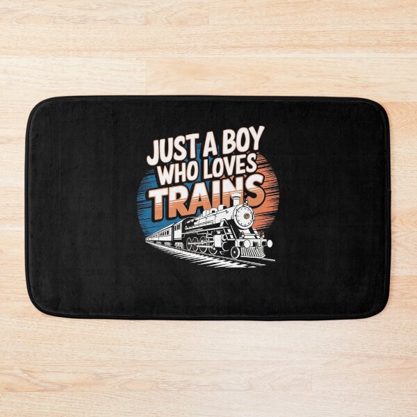 Item preview, Just a Boy Who Loves Trains designed and sold by Mateusz Majcherek.