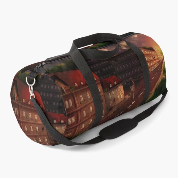 Item preview, Abandoned Street - lost place - digital art designed and sold by shamrock-illus.