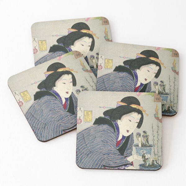 Item preview, Tsukioka Yoshitoshi - Thirty-Two Aspects of Women: "Kaitasō" designed and sold by store-wasabi.