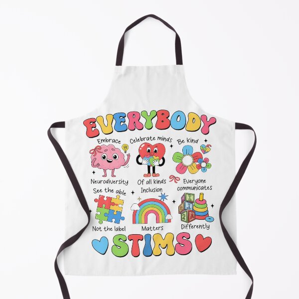 Vista previa del artículo con la obra «Todo el mundo STIMS, profesor de educación especial para autistas», diseñado y vendido por Rafnkellmonsson.