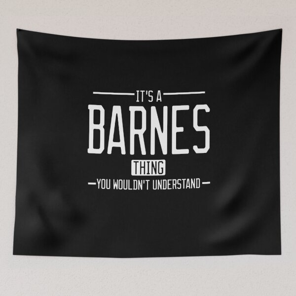 Item preview, It's a Barnes thing funny last name family reunion personalized gift designed and sold by 9X FR.