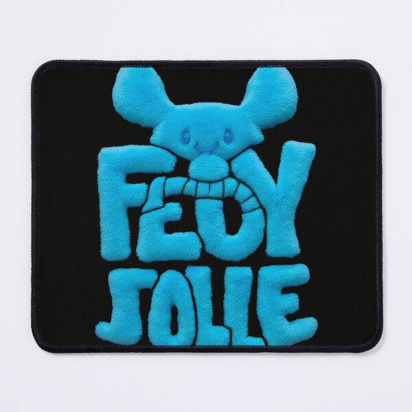 Aperçu de l'œuvre Furry Jolle Blue Fun Creature Tee for Kids and Teens créée et vendue par ABSOLUTCREATIVE.