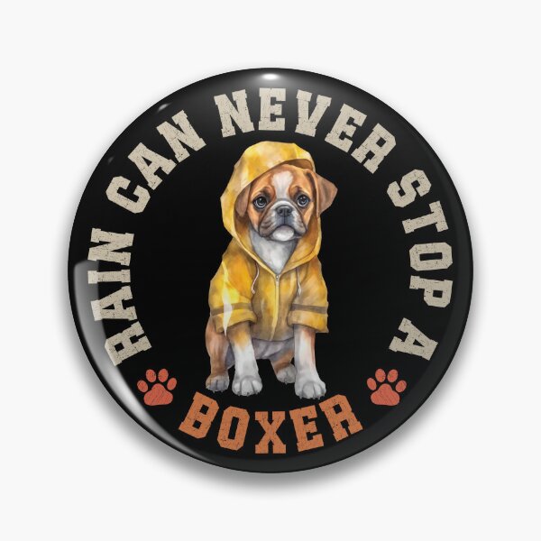 Item preview, Boxer Raincoat Watercolor German Dog Yellow Trench Coat designed and sold by eclecTEEq.