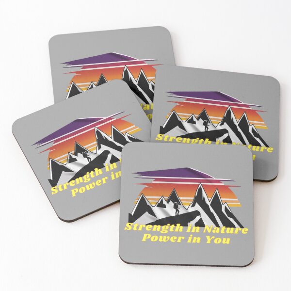Item preview, Strength in Nature, Power in You – Hiking Adventure Design designed and sold by Tomasz  Siennicki.
