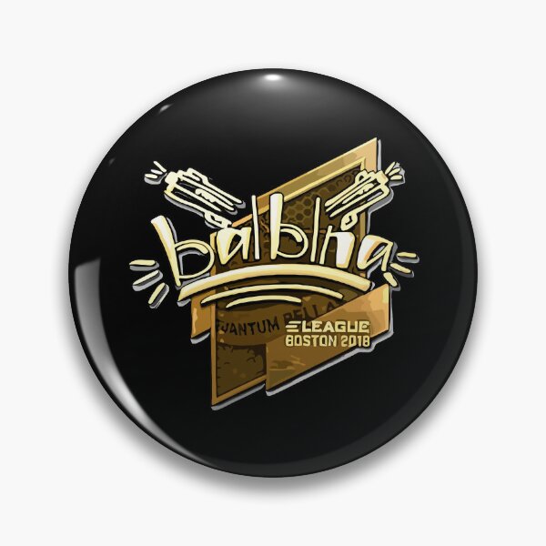 Item preview, Sticker | balblna (Gold) | Boston 2018 designed and sold by Rawpixel.