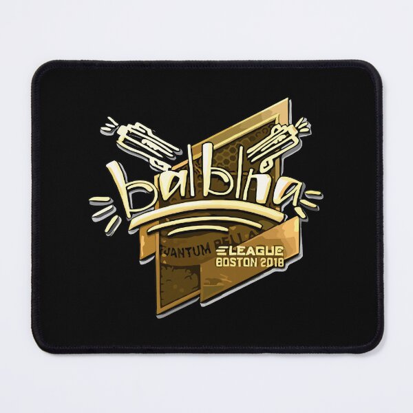 Item preview, Sticker | balblna (Gold) | Boston 2018 designed and sold by Rawpixel.