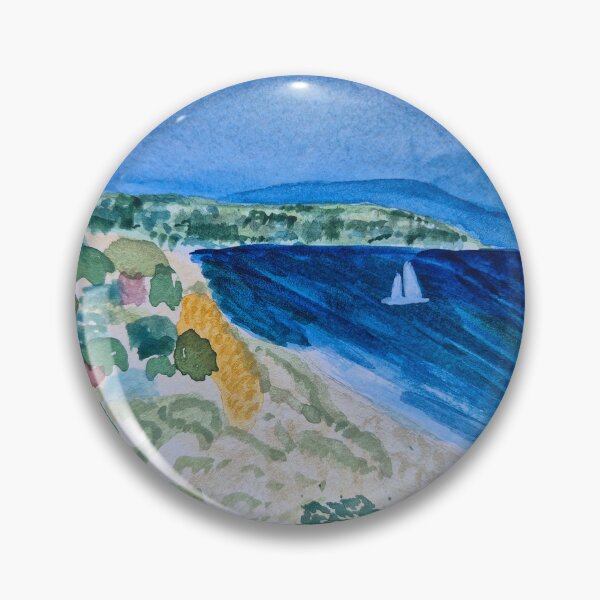 Item preview, Sailing at Glenelg  designed and sold by ArtbyRebeccaJoy.