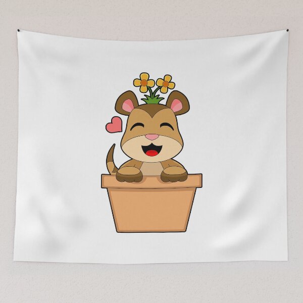 Item preview, Meerkat Gardener Seedling Garden designed and sold by Snabdesign84.