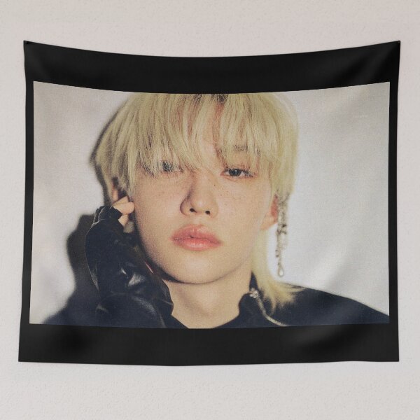 Item preview, Freckles Lee Felix Stray Kids boyfriend material Comeback Kpop ot8 stay boy group full album poster designed and sold by Kpop-Noona.