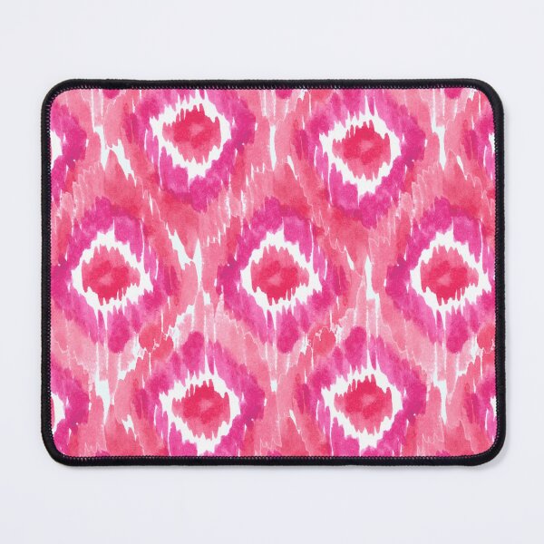 Item preview, Abstract Coastal Ikat - Tropical Seaside Beach Flamingo Pink &Fuchsia red designed and sold by aneladesigns.
