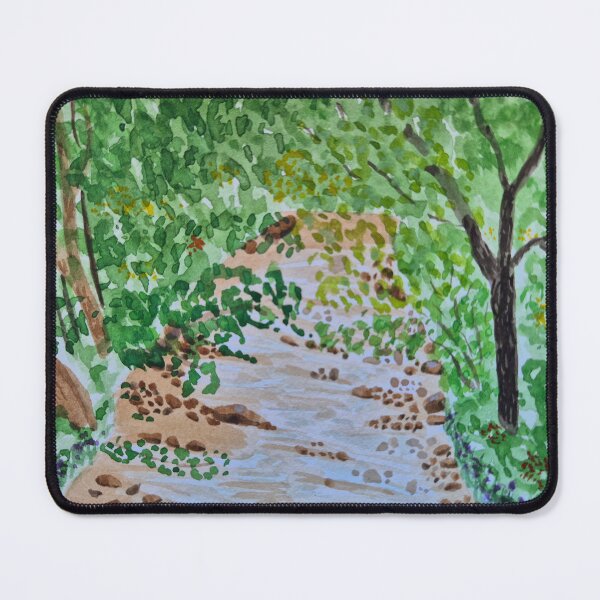 Item preview, Riverfront in winter  designed and sold by ArtbyRebeccaJoy.