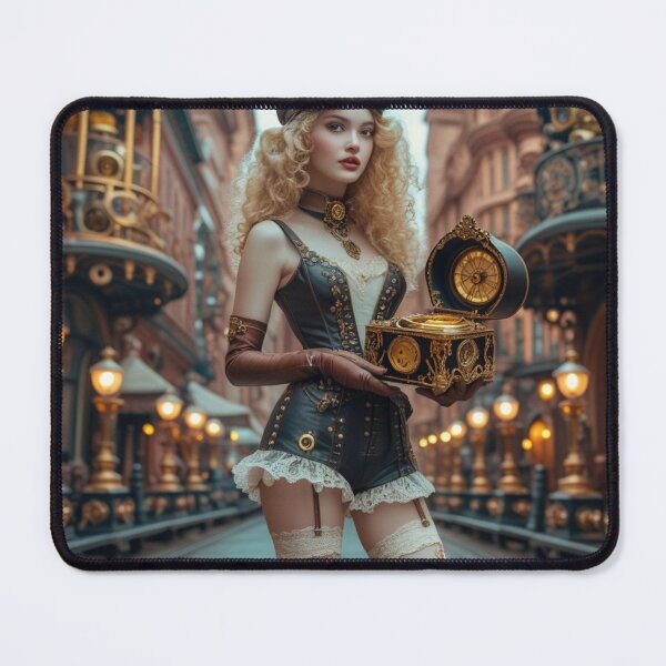 Item preview, Timekeeper's Treasure And Steampunk City designed and sold by Abeshinobi.