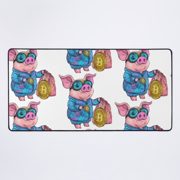 Item preview, Cyber Pig Billionaire – Crypto Wealth Cartoon designed and sold by Chroma Myst.