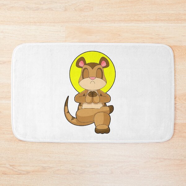 Item preview, Meerkat Yoga Fitness Meditation designed and sold by Snabdesign84.