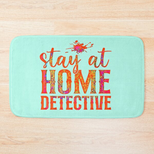 Item preview, Stay at Home Detective (Beautiful design for mystery and true crime lovers.) designed and sold by CristalleLisa.