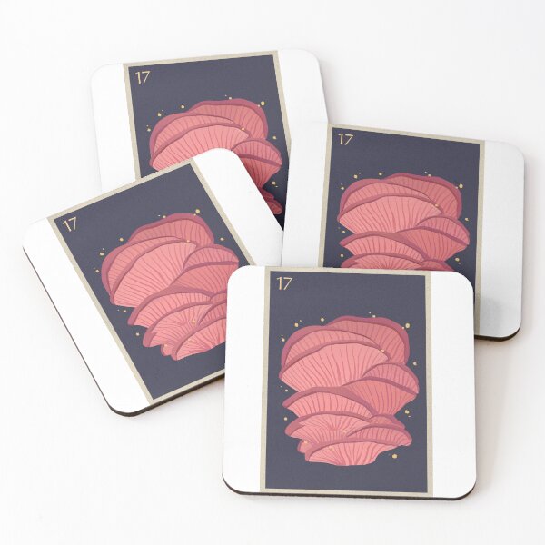 Item preview, OYSTER MUSHROOM STAMP designed and sold by NOMADIC ART.