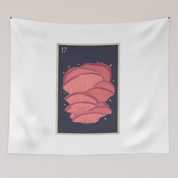 Item preview, OYSTER MUSHROOM STAMP designed and sold by NOMADIC ART.