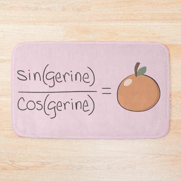 Item preview, Tan(gerine) Math Pun designed and sold by ForeverRaining.