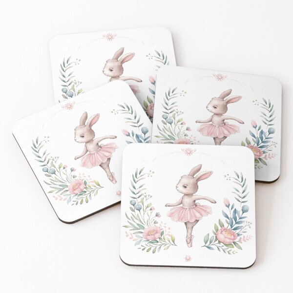 Aperçu de l'œuvre Ballerina Bunny créée et vendue par WikaKowalczyk.