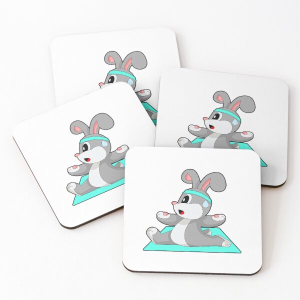 Item preview, Rabbit Yoga Fitness Meditation designed and sold by Snabdesign84.