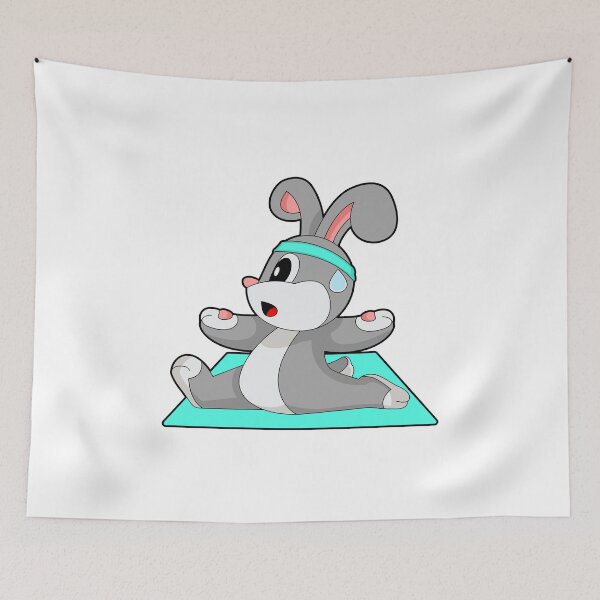 Item preview, Rabbit Yoga Fitness Gymnastics designed and sold by Snabdesign84.