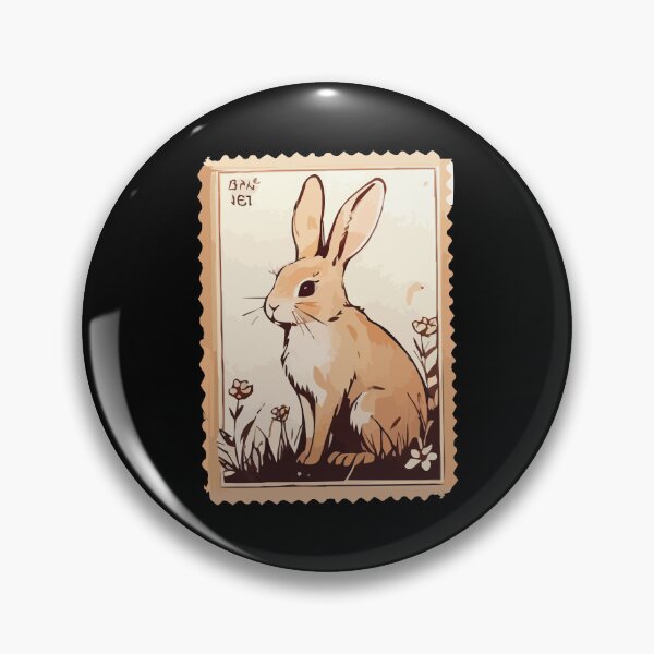 Item preview, Rabbit Vintage Stamp designed and sold by Getup-clothing.