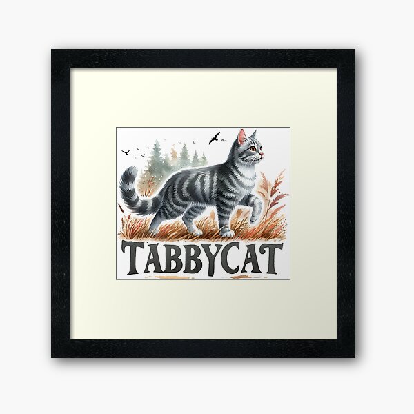 Item preview, Gray Tabby Cat designed and sold by justinkameron.