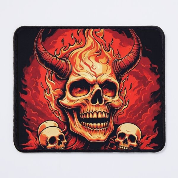 Item preview, Hellfire Demon Skull designed and sold by MaciejCraft.