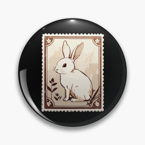 Item preview, Rabbit Vintage Stamp designed and sold by Getup-clothing.
