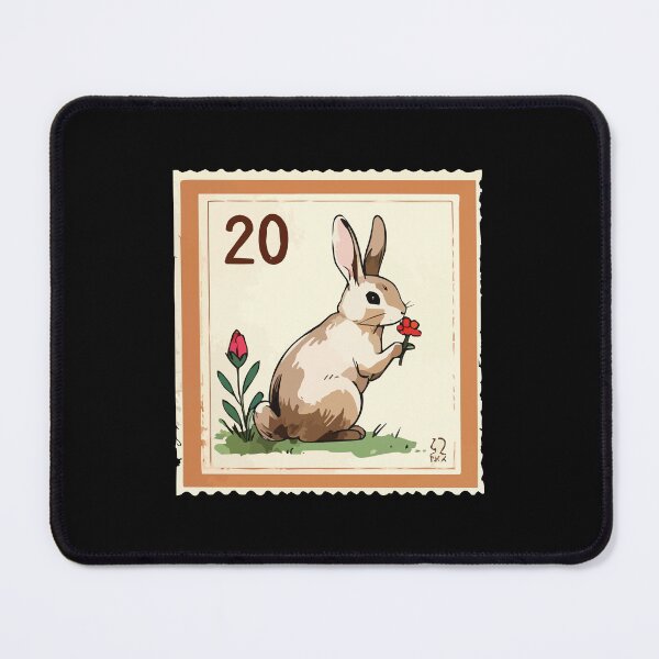 Item preview, Rabbit Vintage Stamp designed and sold by Getup-clothing.