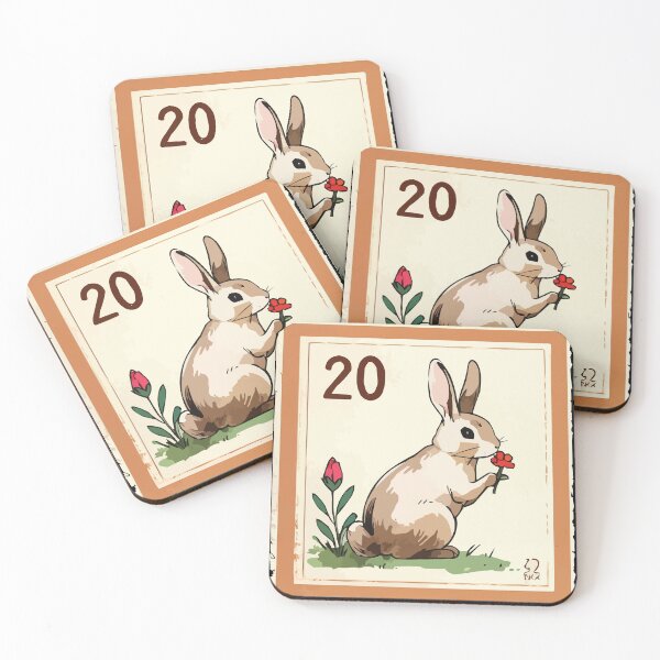Item preview, Rabbit Vintage Stamp designed and sold by Getup-clothing.