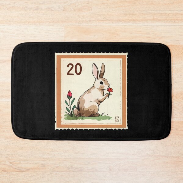 Item preview, Rabbit Vintage Stamp designed and sold by Getup-clothing.
