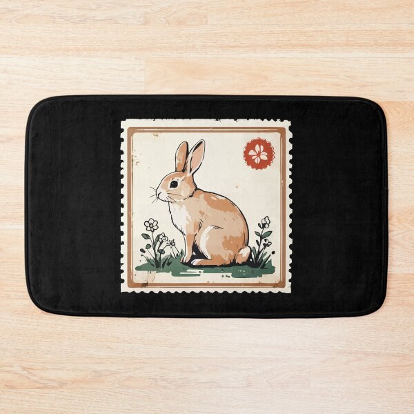 Item preview, Rabbit Vintage Stamp designed and sold by Getup-clothing.