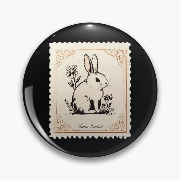 Item preview, Rabbit Vintage Stamp designed and sold by Getup-clothing.