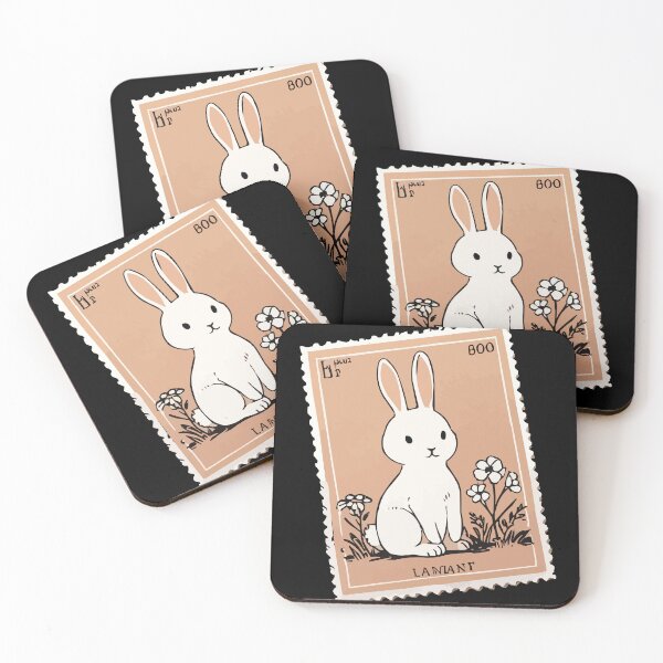 Item preview, Rabbit Vintage Stamp designed and sold by Getup-clothing.
