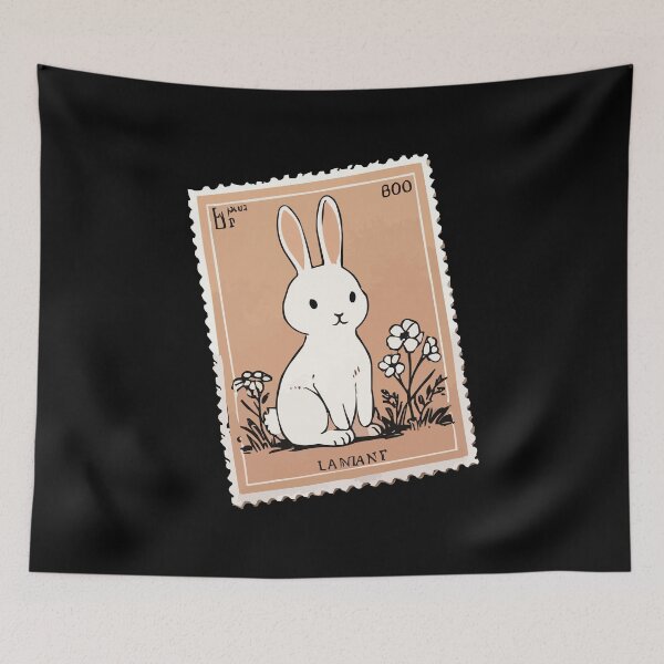 Item preview, Rabbit Vintage Stamp designed and sold by Getup-clothing.