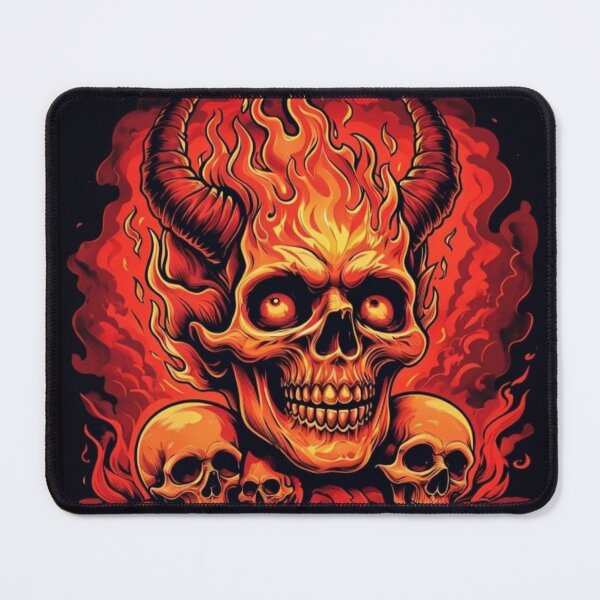 Item preview, Infernal Flaming Skull designed and sold by MaciejCraft.