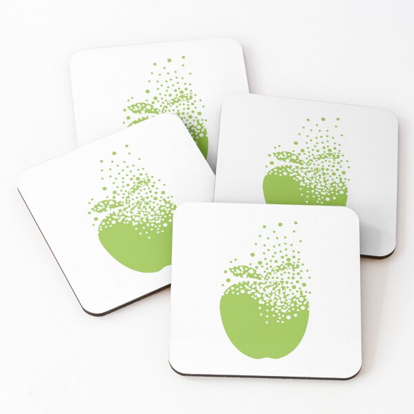 Item preview, Apple dispersing into a cloud of bubbles. designed and sold by DesignWiseTeam.