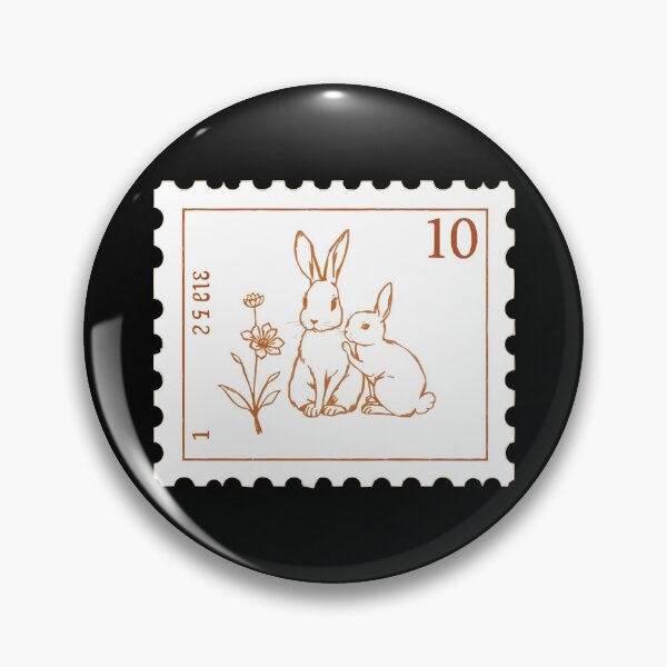 Item preview, Rabbit Vintage Stamp designed and sold by Getup-clothing.