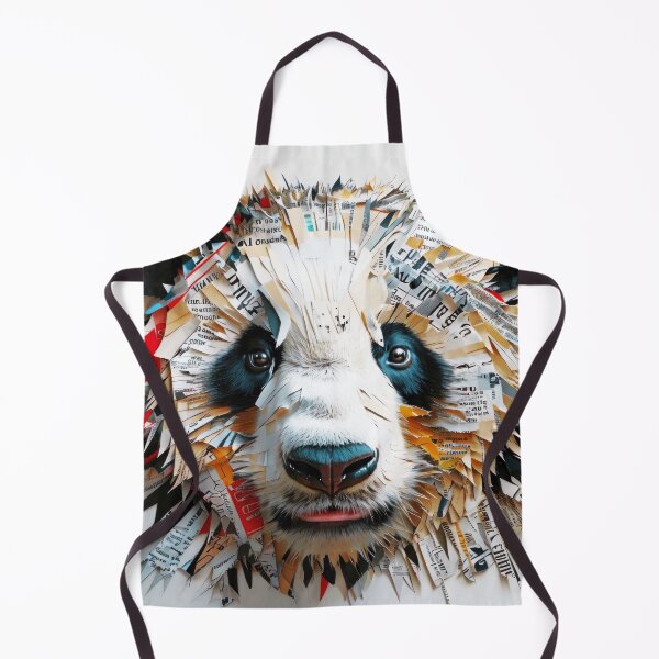 Item preview, Textured Panda Face designed and sold by caracatita75.