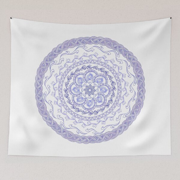 Artikelvorschau, Mandala 09 Violet entworfen und verkauft von MiakadoArts.