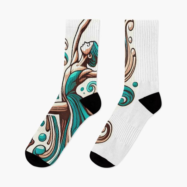 Item preview, Aqua Pirouette designed and sold by Ilona Abou-Zolof.