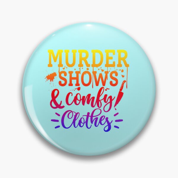 Item preview, Murder Shows and Comfy Clothes  (colourful)  designed and sold by CristalleLisa.