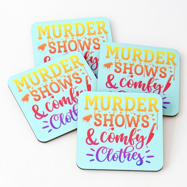 Item preview, Murder Shows and Comfy Clothes  (colourful)  designed and sold by CristalleLisa.